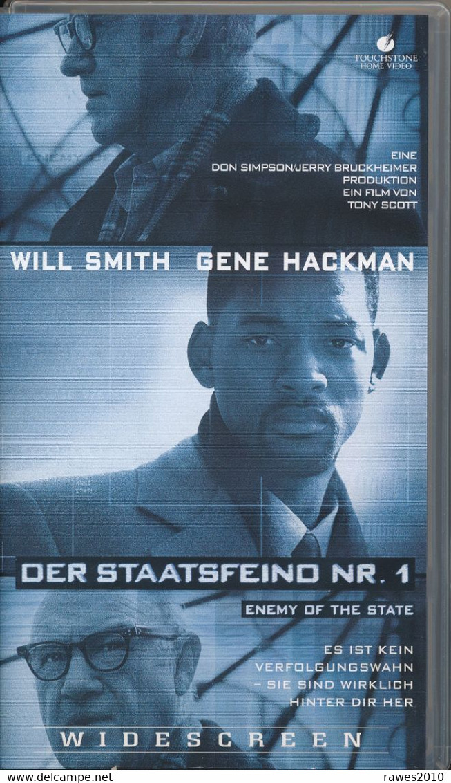 Video : Der Staatsfeind Nr. 1 Mit Will Smith Und Gene Hackman - Politie & Thriller