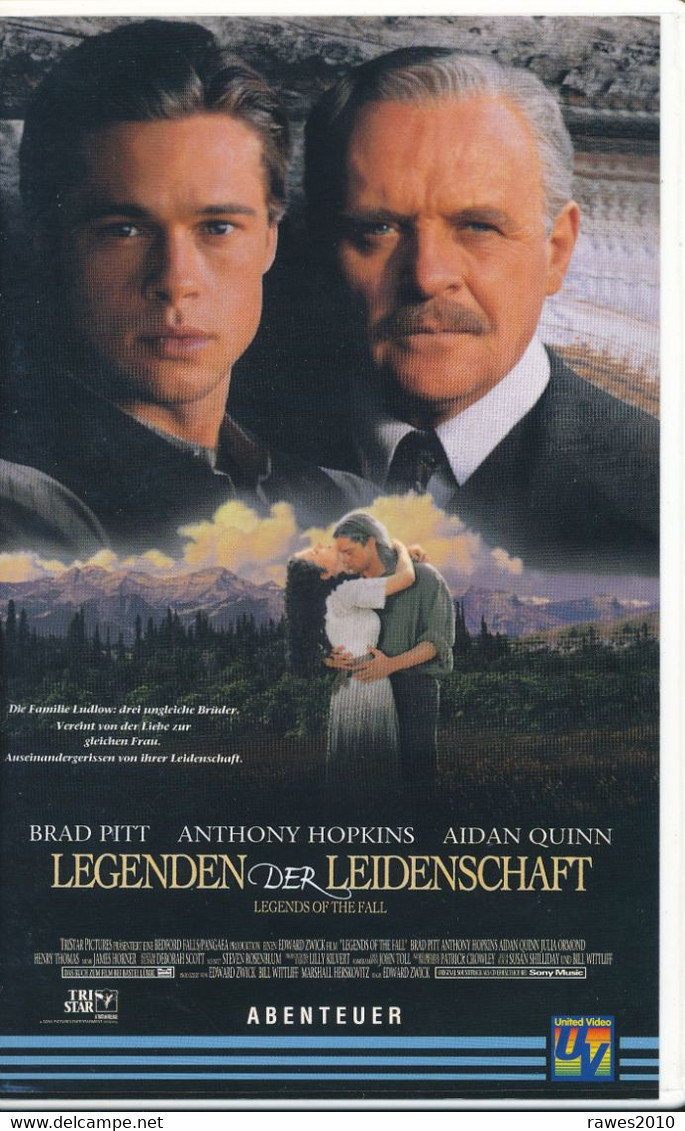 Video : Legenden Der Leidenschaft Mit Brad Pitt, Anthony Hopkins Und Aidan Quinn - Azione, Avventura