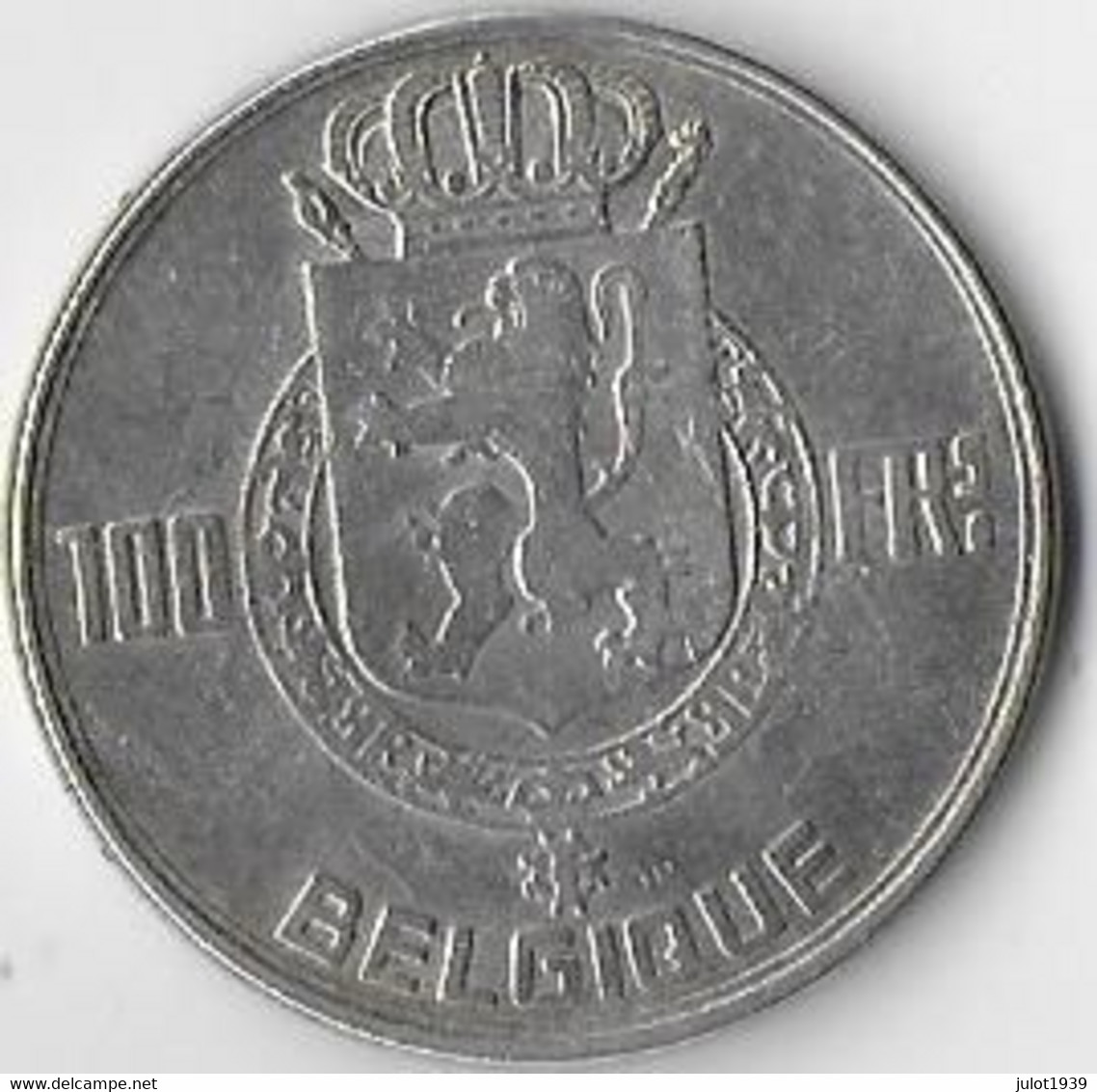 BELGIQUE ..-- 100 FRANCS . 4 ROIS . 1954 . +ou- 18 Grammes ARGENT . - 100 Frank