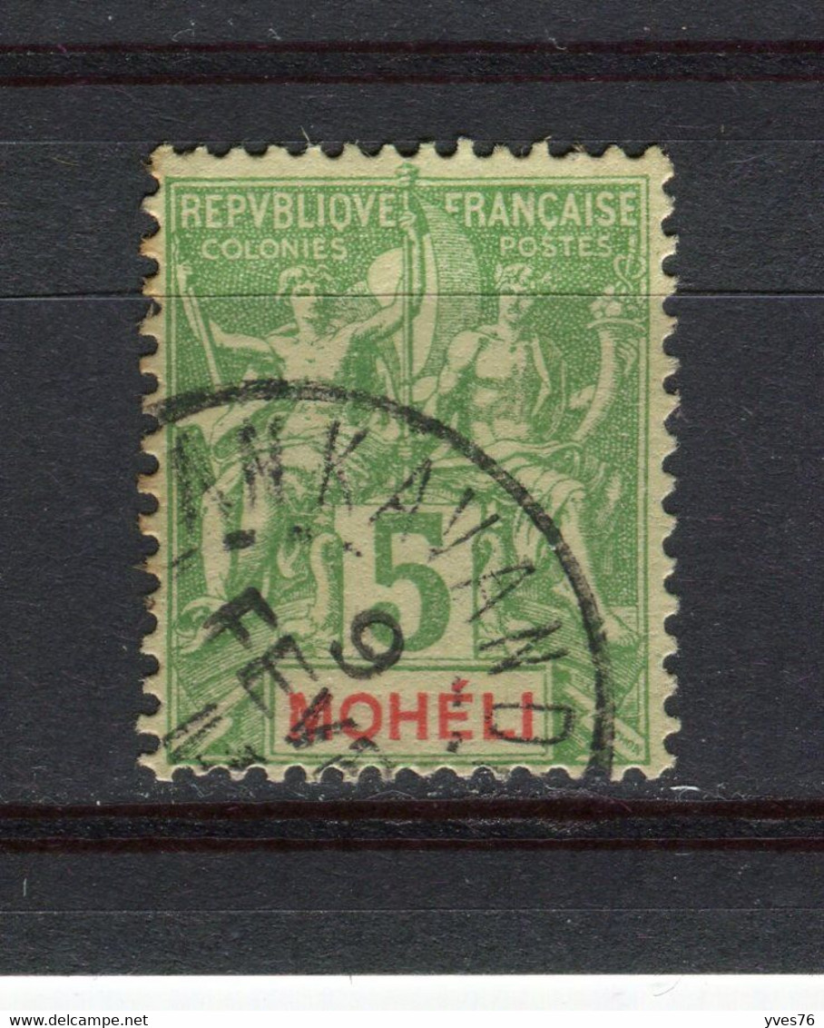 MOHELI - Y&T N° 4° - Type Groupe - Used Stamps