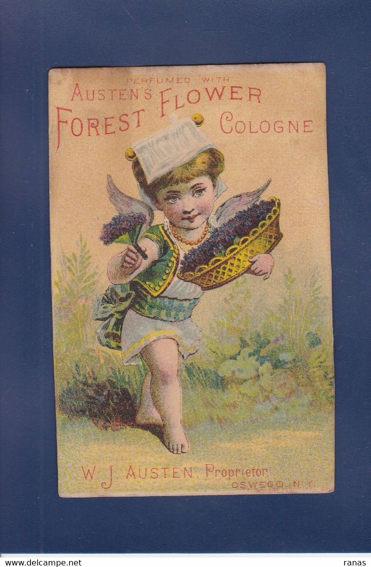 Parfum Carte Parfumée Forest Flower Cologne Angelot - Antiquariat (bis 1960)