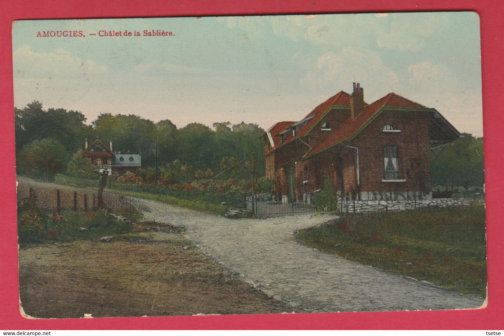 Amougies - Châlet De La Sablière - 1909 ( Voir Verso ) - Mont-de-l'Enclus