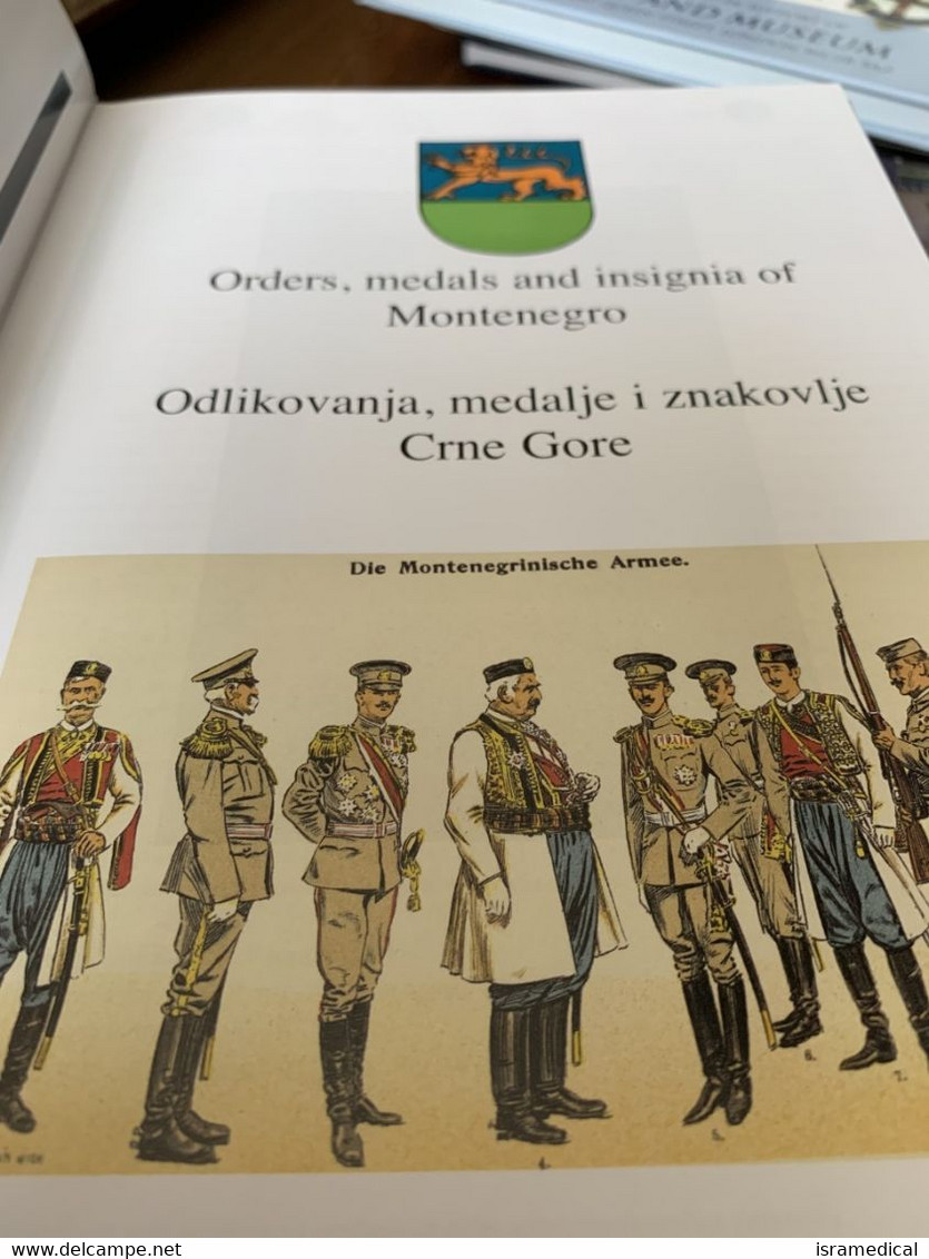 SINISA POGACIC CATALOGUE OF ORDERS MEDALS AND INSIGNIA OF MONTENEGRO - Libri & Cd