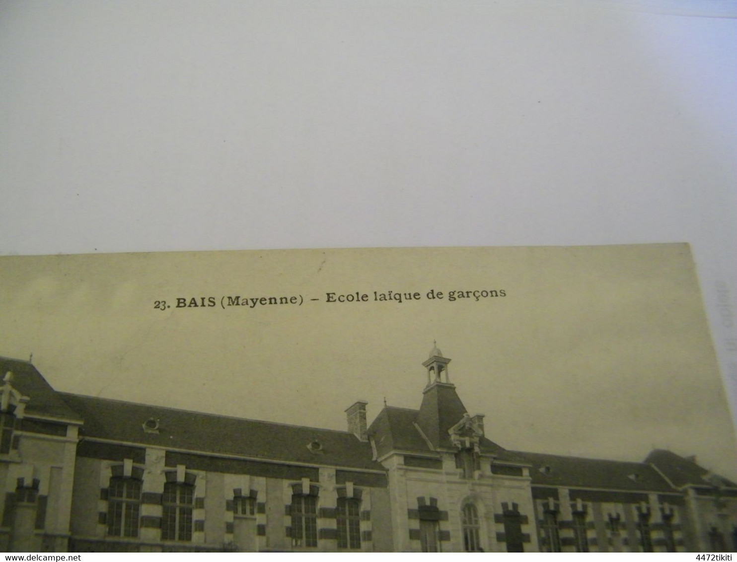 CPA - Bais  (53) - Ecole Laïque De Garçons - 1910 -  SUP  (GA 47) - Bais