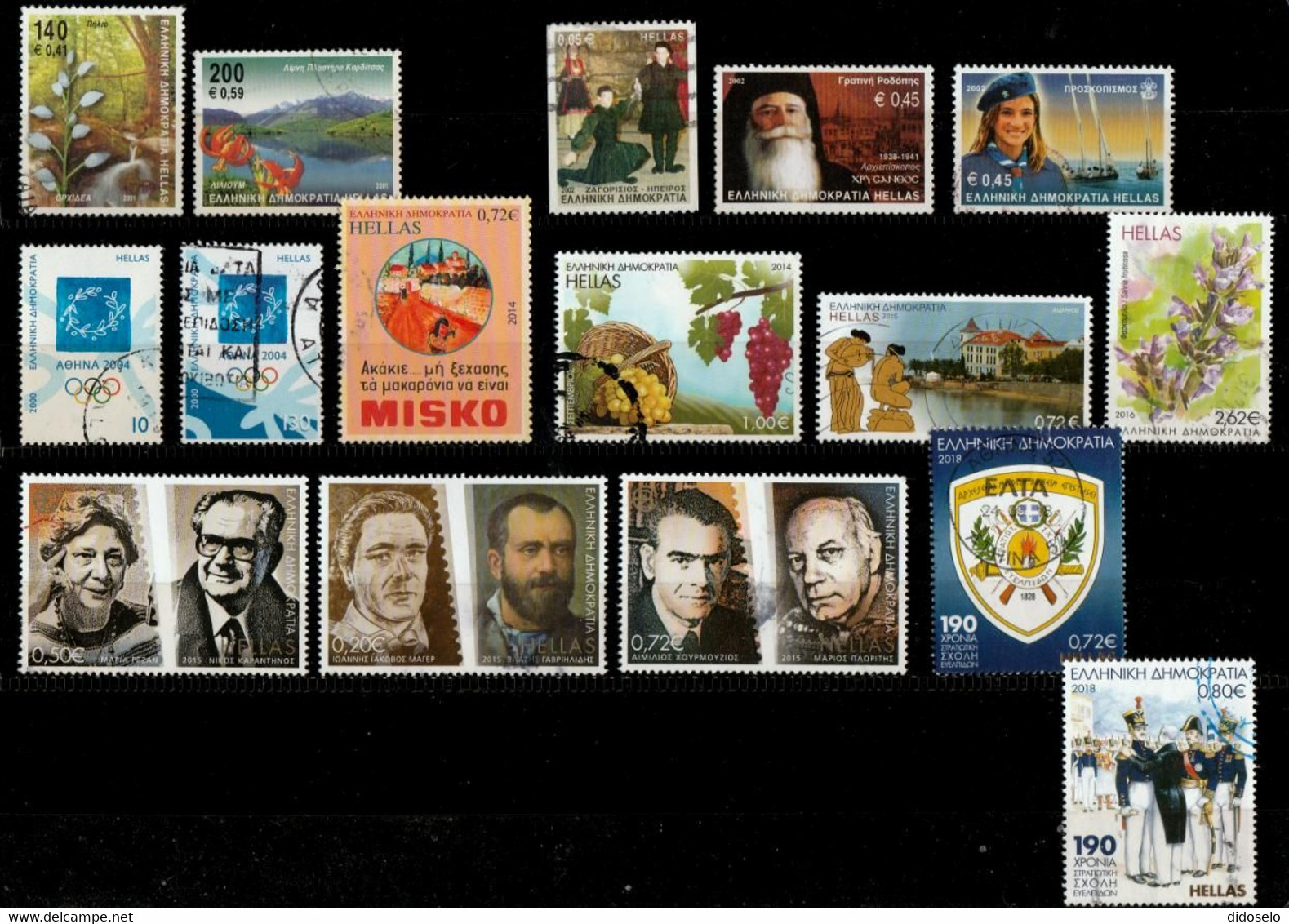 Greece -small Lot Used Stamps ( In €|) - Sammlungen