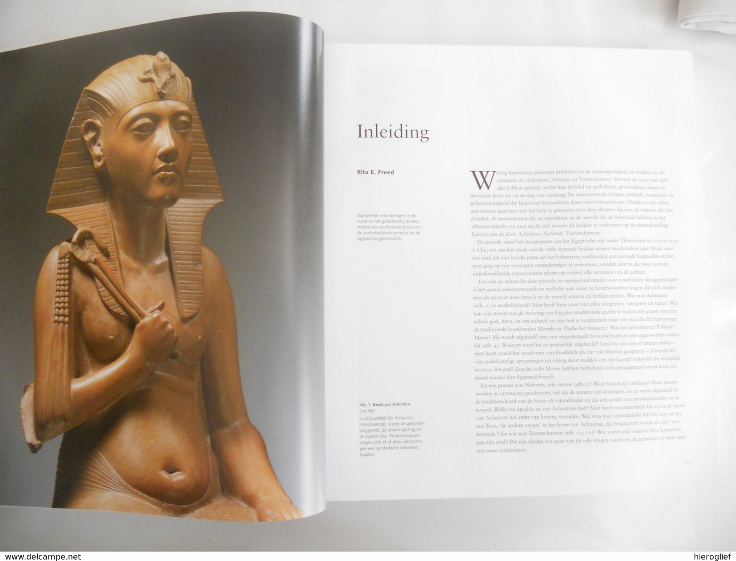 FARAO'S VAN DE ZON Achmaton Nefertiti Toetanchamon Leiden Rijksmuseum Voor Oudheden Egypte - Histoire