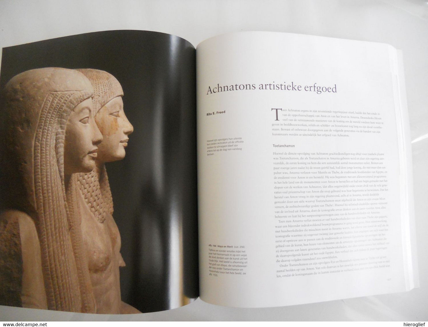 FARAO'S VAN DE ZON Achmaton Nefertiti Toetanchamon Leiden rijksmuseum voor oudheden egypte