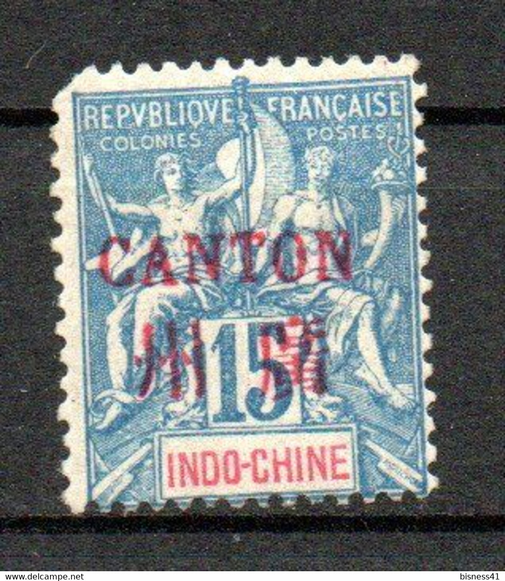 Col24 Colonies Canton  N° 7 Neuf X MH Cote 9,00 € - Unused Stamps