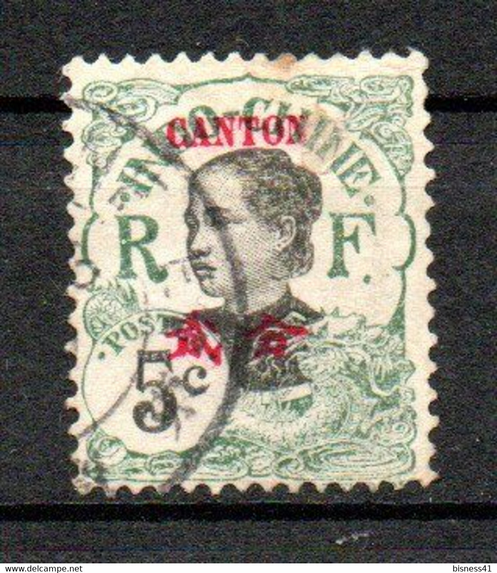 Col24 Colonies Canton  N° 53 Oblitéré Cote 3,00 € - Used Stamps