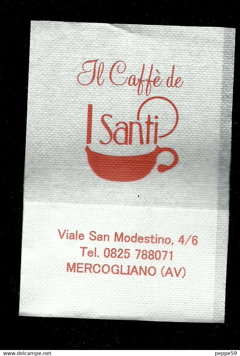 Tovagliolino Da Caffè - I Santi - Mercogliano ( Avellino ) - Reclameservetten