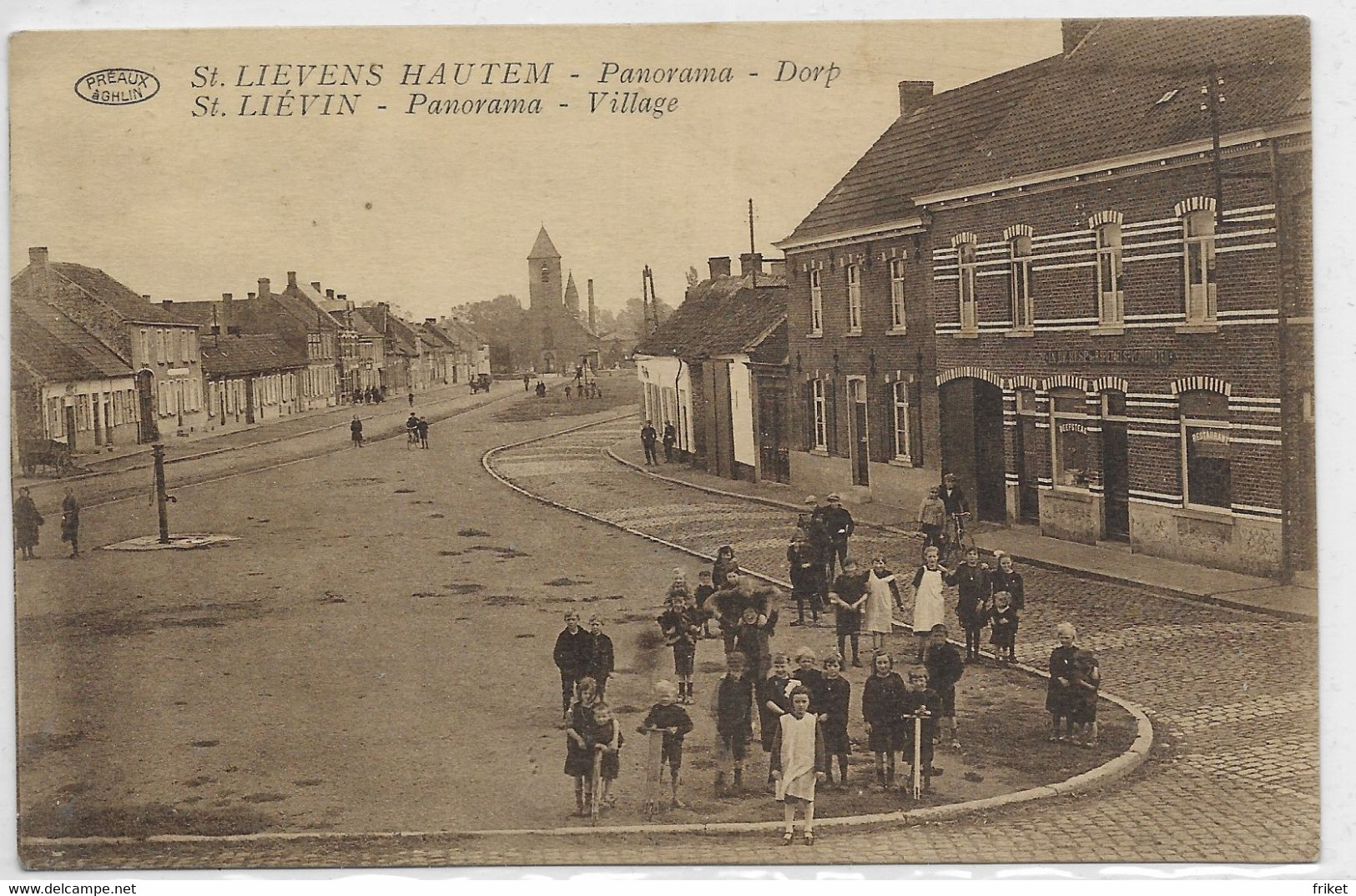 - 2263 -       SAINT LIEVENS HAUTEM  Panorama Dorp - Sint-Lievens-Houtem