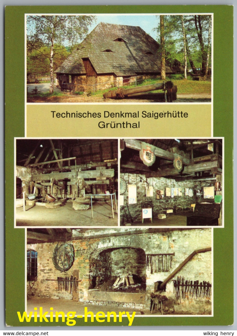 Olbernhau Grünthal - Technisches Denkmal Saigerhütte 2 - Olbernhau