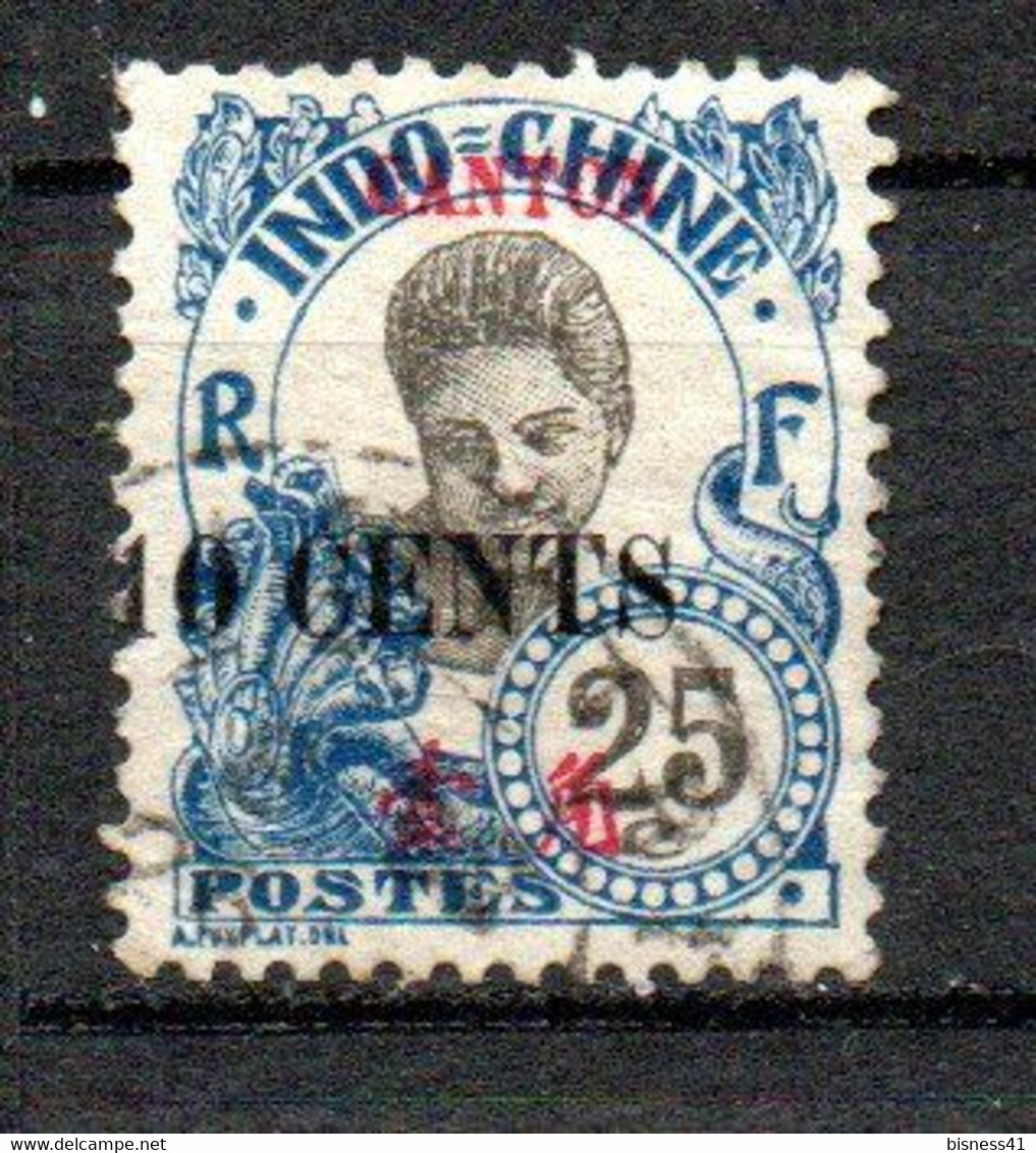 Col24 Colonies Canton  N° 74 Oblitéré Cote 3,00 € - Used Stamps