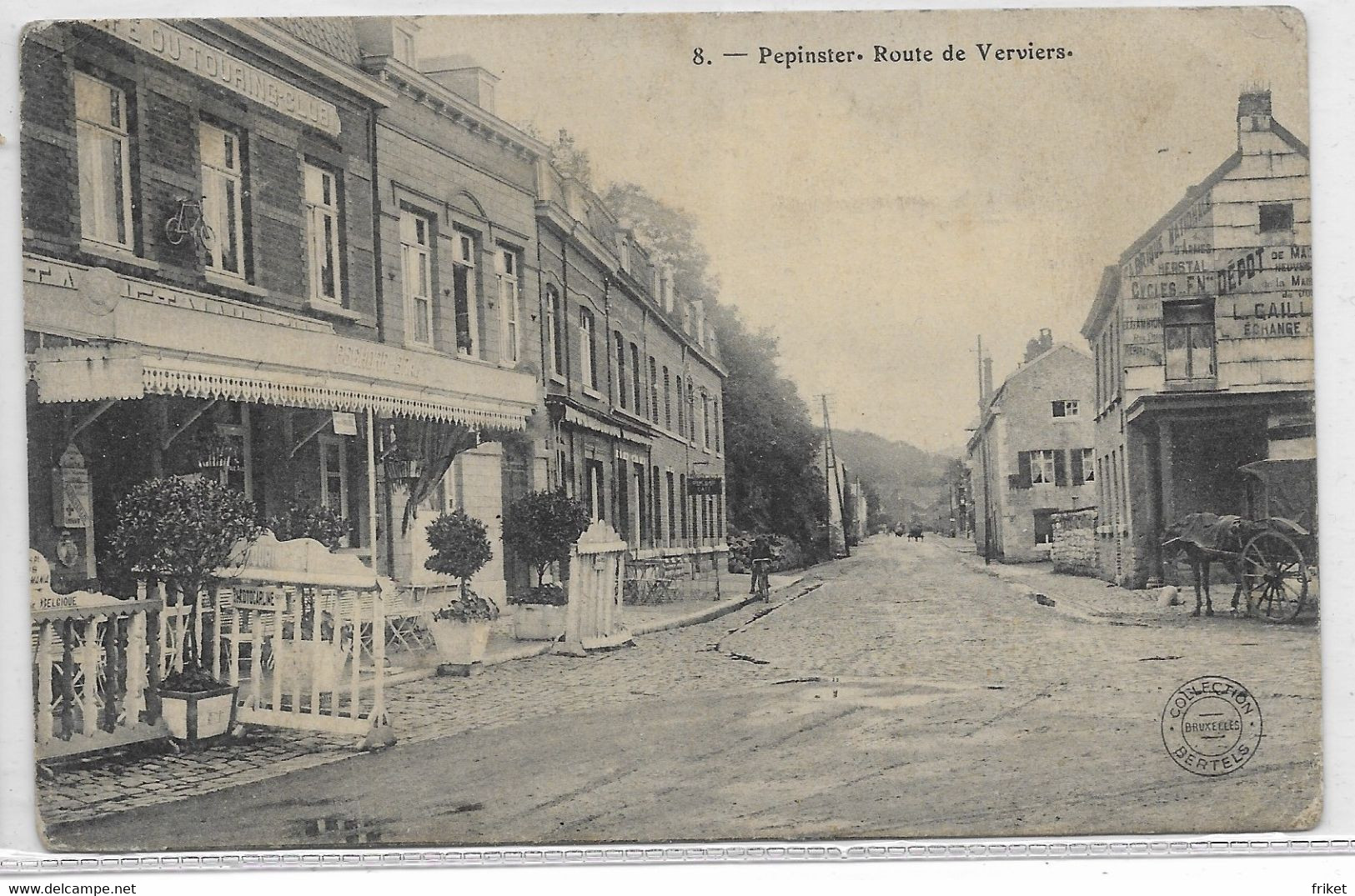 - 2163 -   PEPINSTER  Route De Verviers - Pepinster