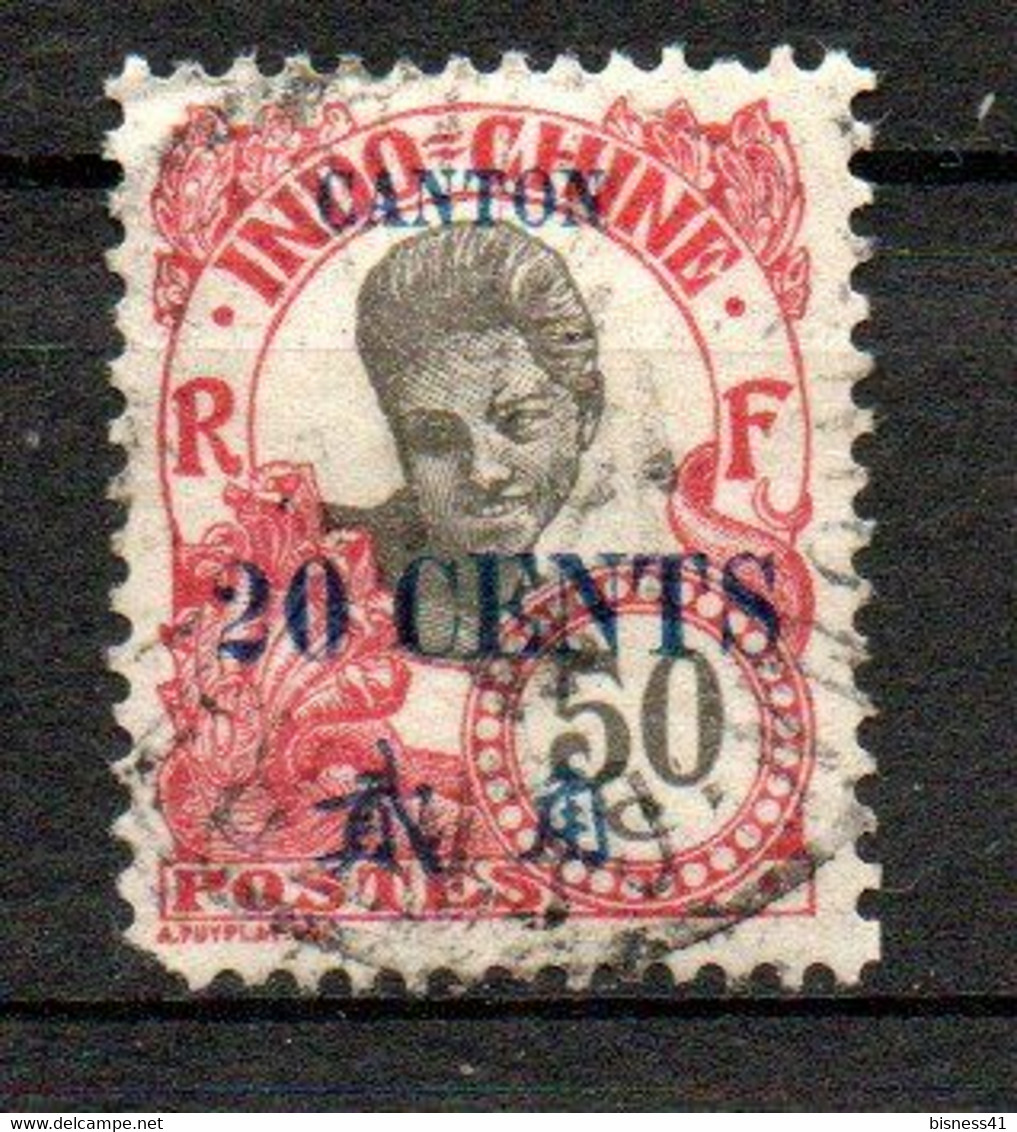 Col24 Colonies Canton  N° 78 Oblitéré Cote 3,00 € - Used Stamps