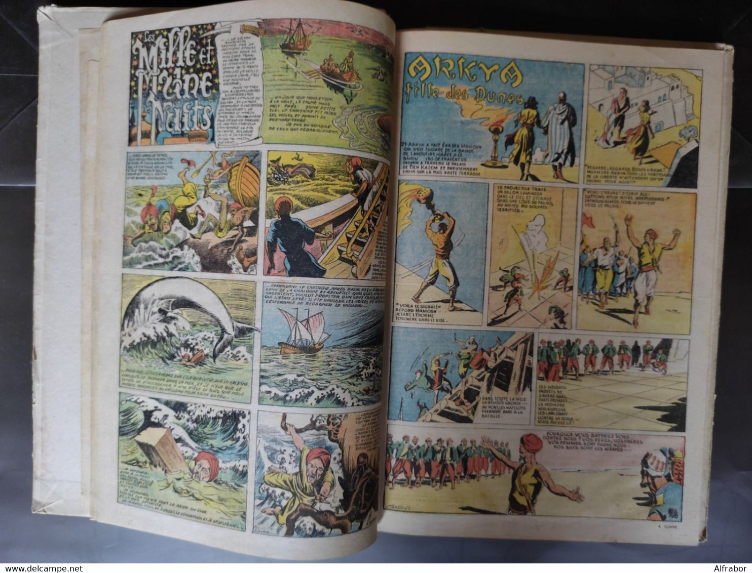 VAILLANTE Le Journal Des Fillettes Album N°2 Du N°29 à 43 "La Prison Des Tourterelles" 1947 Vaillant PIF - Vaillant