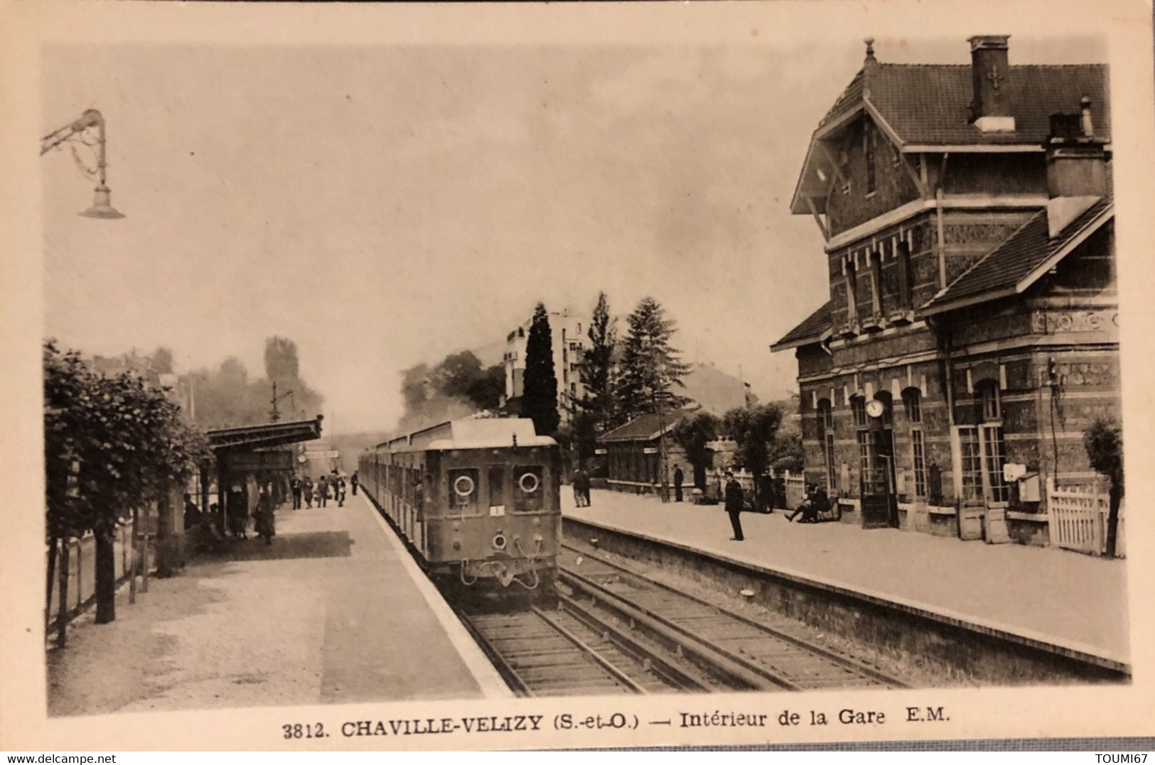 CHAVILLE-VELIZY.—Interieur De La Gare - Velizy