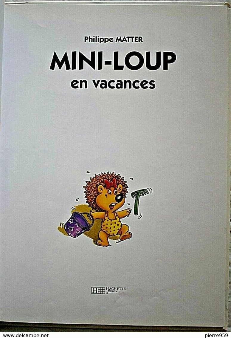 Mini-Loup En Vacances - Philippe Matter - Hachette