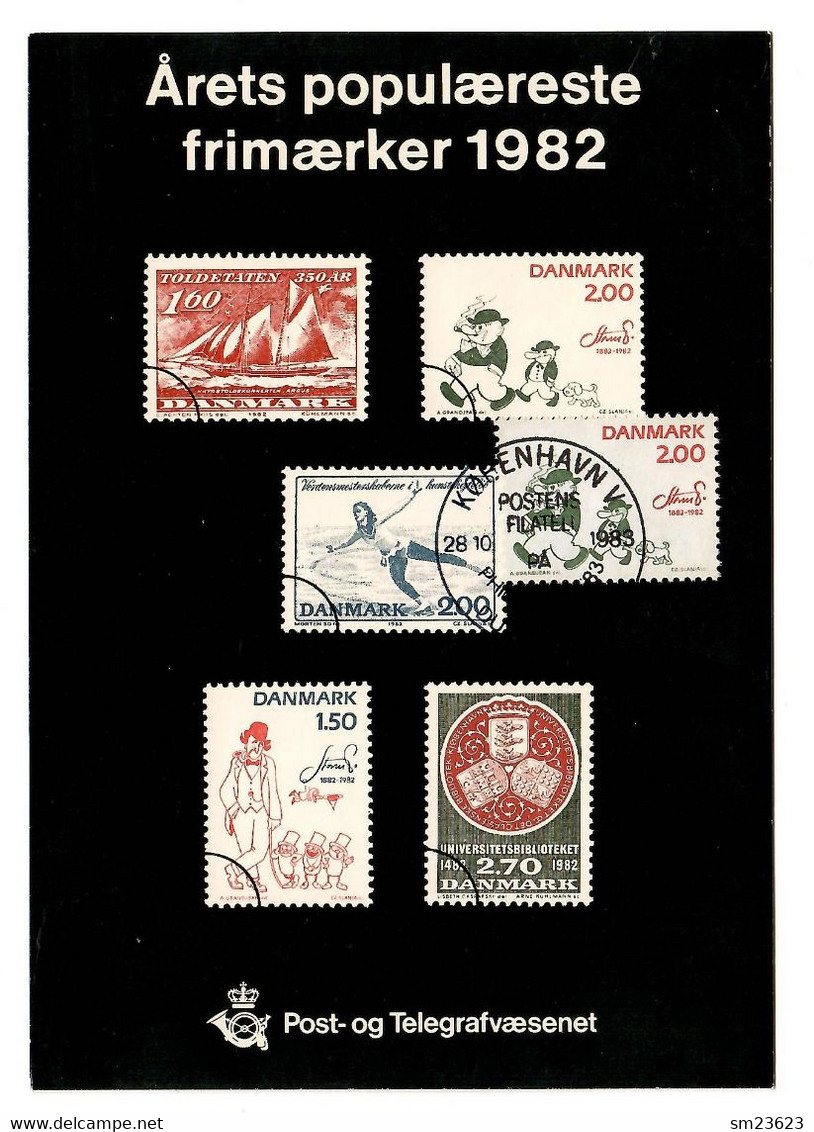Dänemark 1982 Mi.Nr. 765 , 100 Geb. Von Robert Storm Petersen - Maximum Card - Köbenhavn 28.10.1983 - Maximumkaarten
