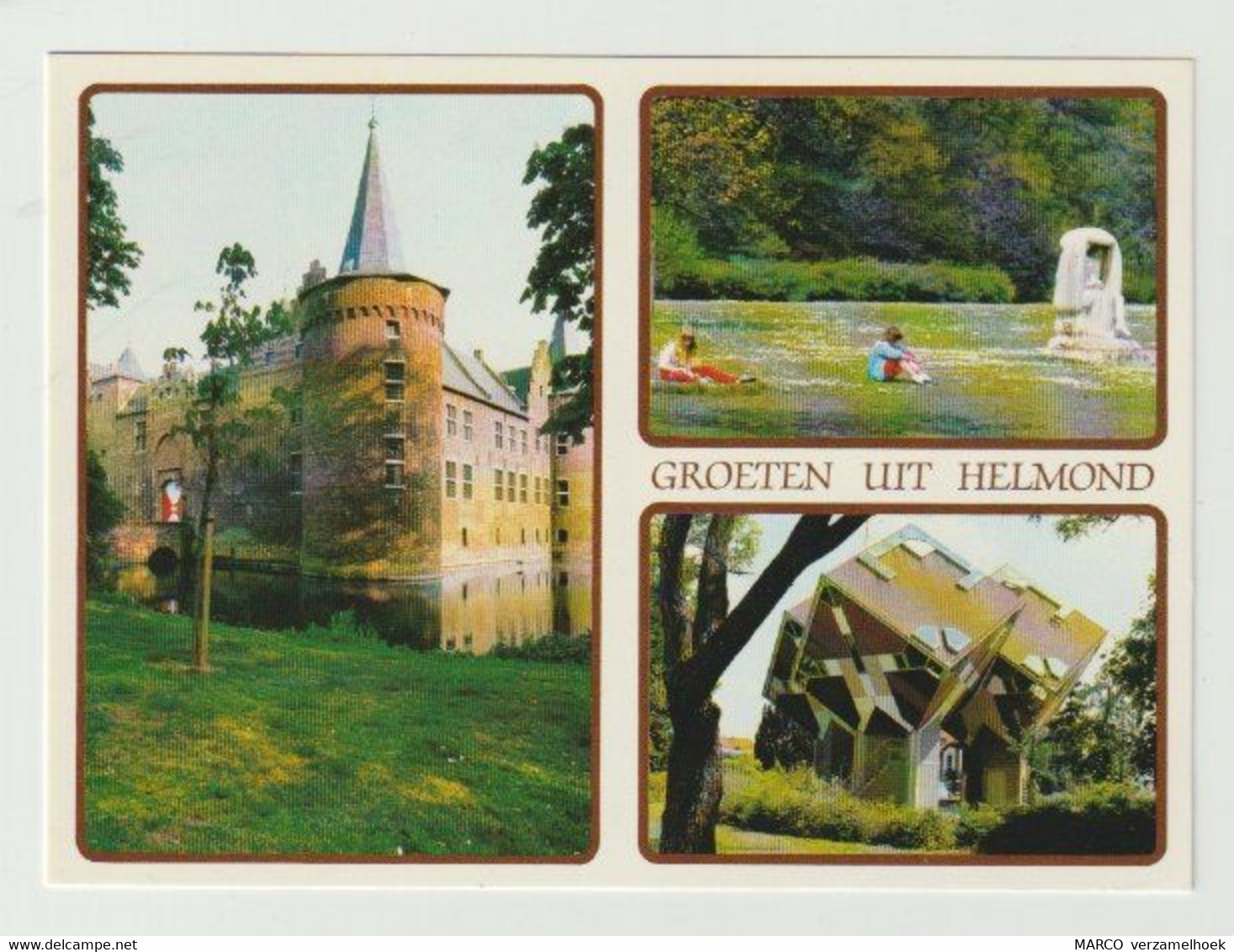 Postcard - Ansichtkaart Groeten Uit Helmond (NL) Speelhuis-kasteel - Helmond