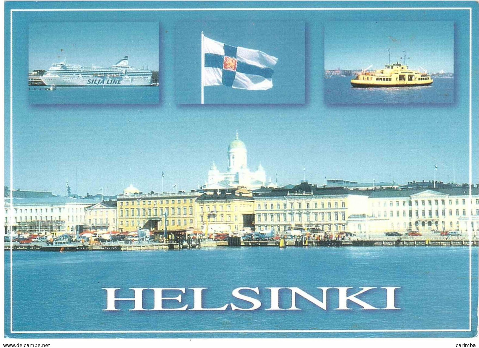 2007 CARTOLINA HELSINKI PER ITALIA - Storia Postale