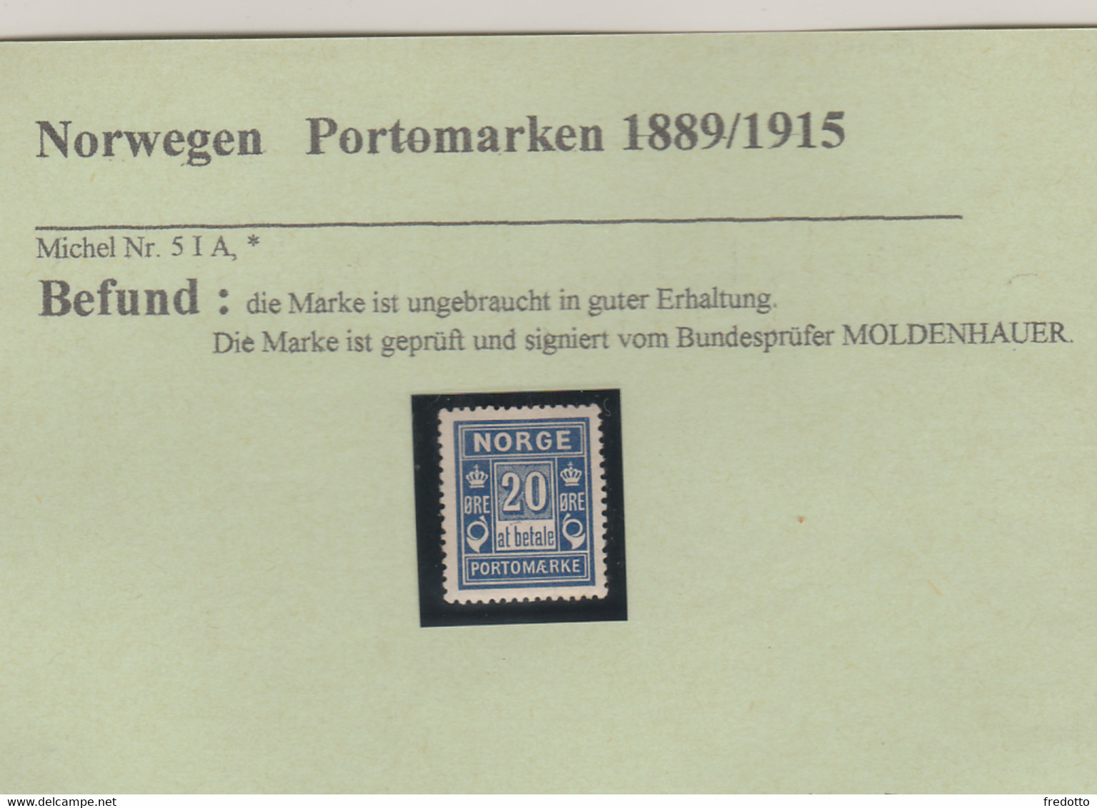 Norwegen-Briefmarken-ungebraucht * - Neufs