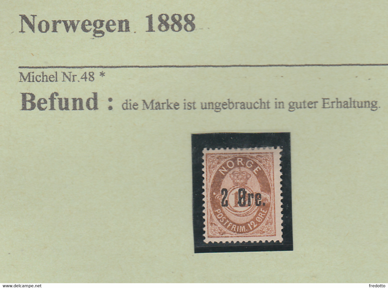 Norwegen-Briefmarken-ungebraucht * - Neufs