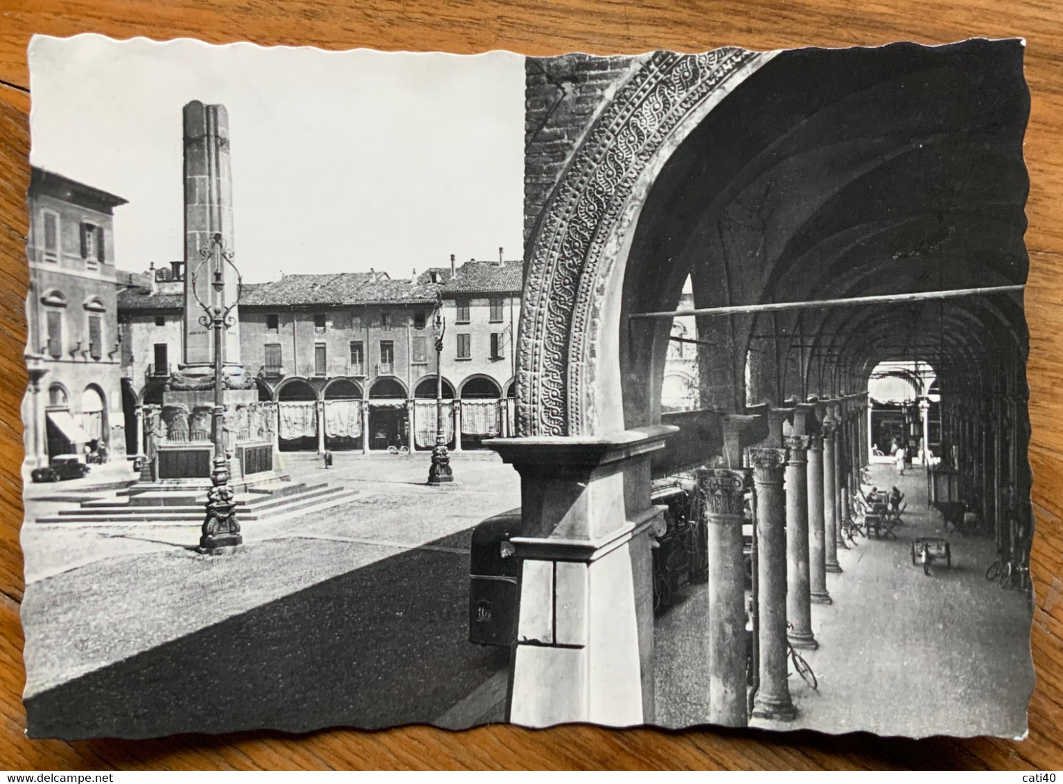 IMOLA - PIAZZA V.EMANUELE E MONUMENTO AI CADUTI  - VIAGGIATA    - FGF197 - Imola