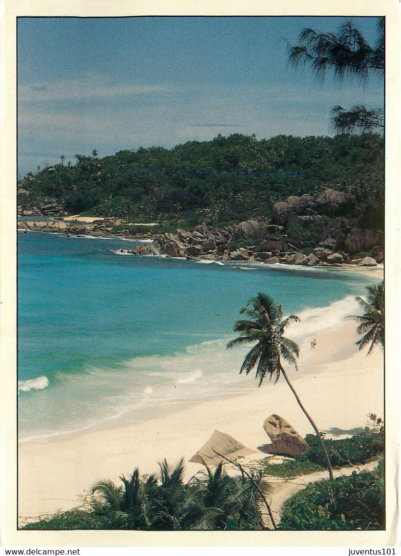 CPSM Seychelles-La Digue-Grand Anse-Beau Timbre     L1038 - Seychelles