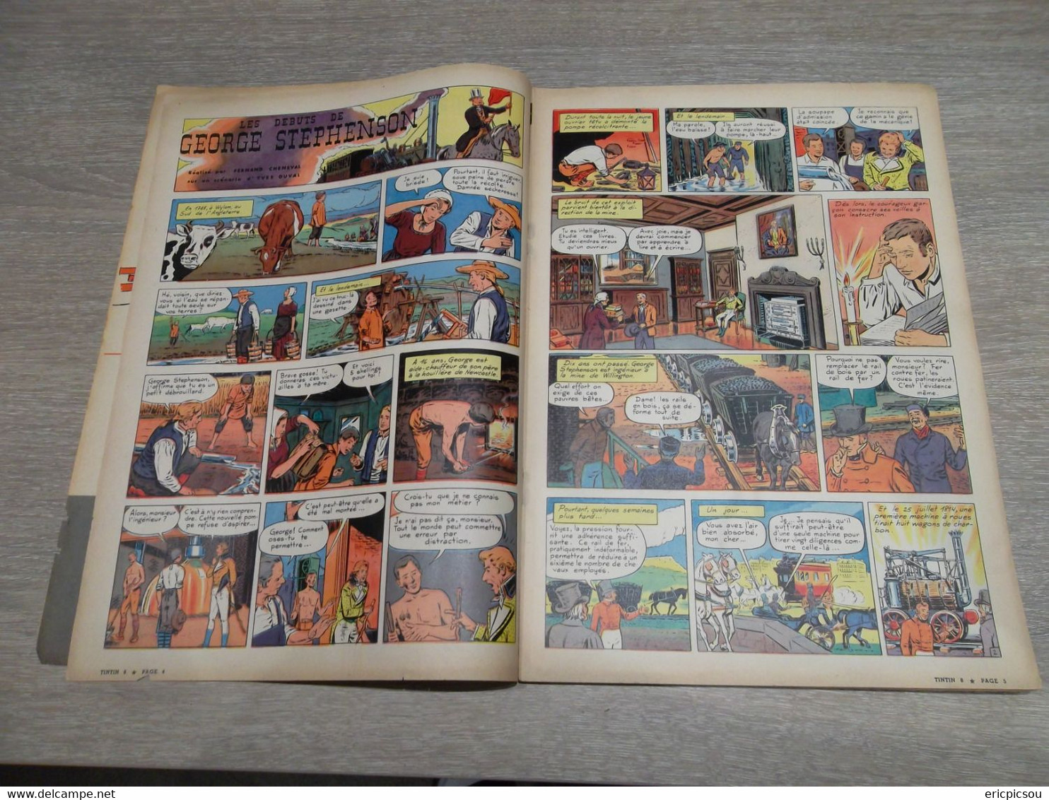 Tintin ( Magazine L'hebdomadaire ) 1960 N°8 - Tintin