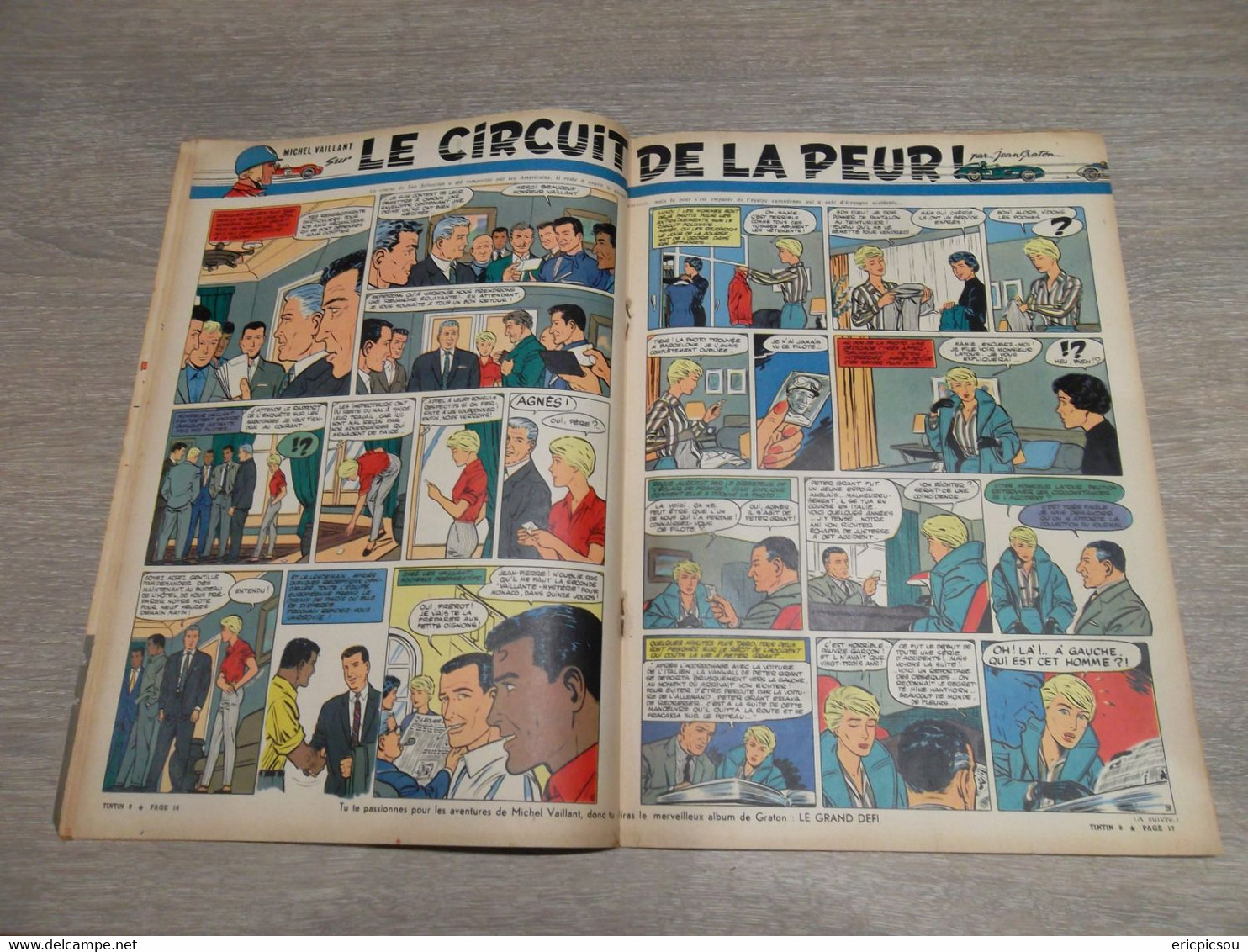 Tintin ( Magazine L'hebdomadaire ) 1960 N°8