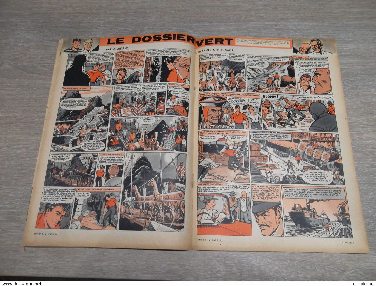 Tintin ( Magazine L'hebdomadaire ) 1960 N°8