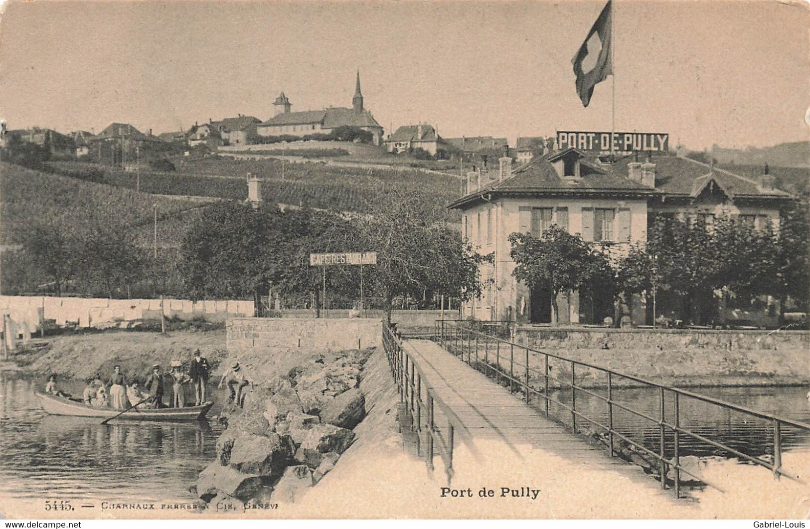 Port De Pully - Barque Animée - Pully