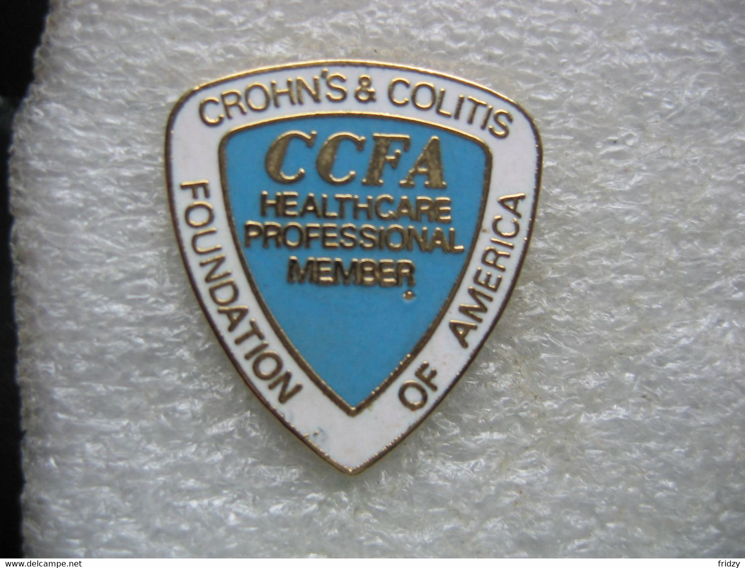 Pin's CCFA (Crohn's & Colitis Foundation Of America). Healthcare Professional Member (Membre Professionnel De La Santé) - Médical