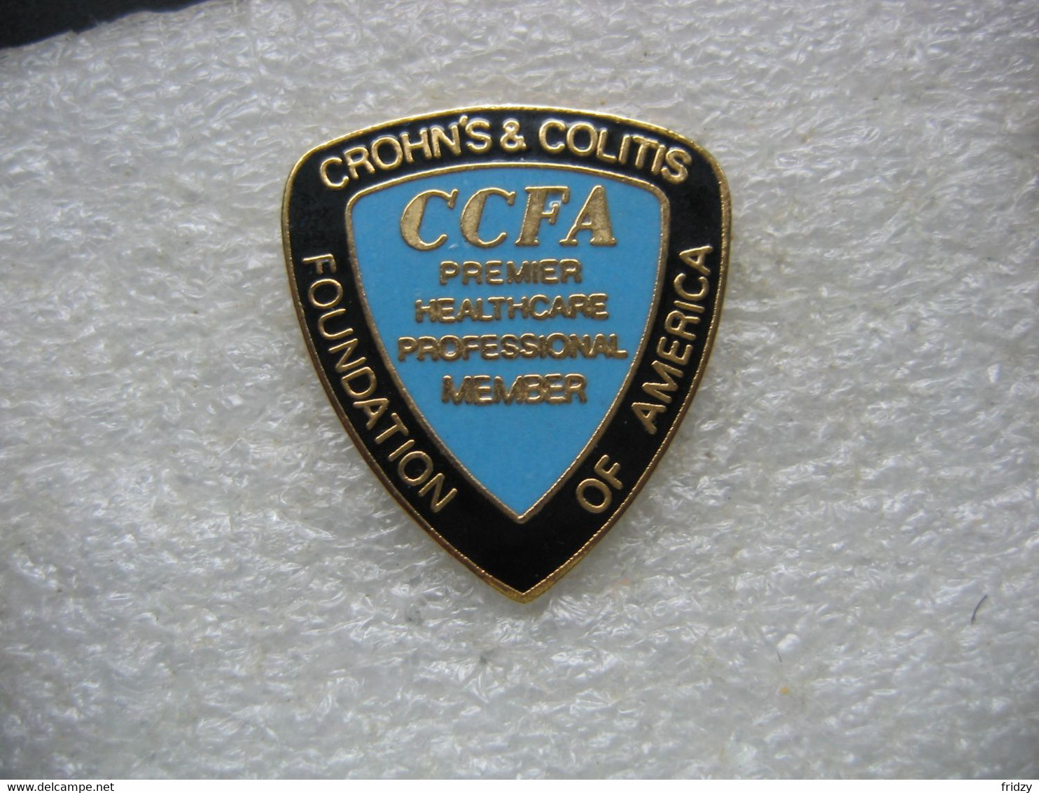 Pin's CCFA (Crohn's & Colitis Foundation Of America). Healthcare Professional Member (Membre Professionnel De La Santé) - Médical