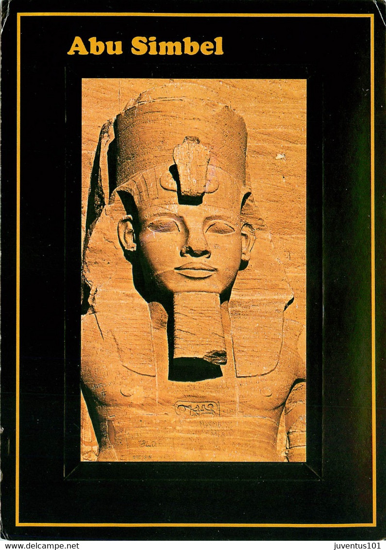 CPSM Abu Simbel-Format 17x12-Beau Timbre     L1038 - Temples D'Abou Simbel