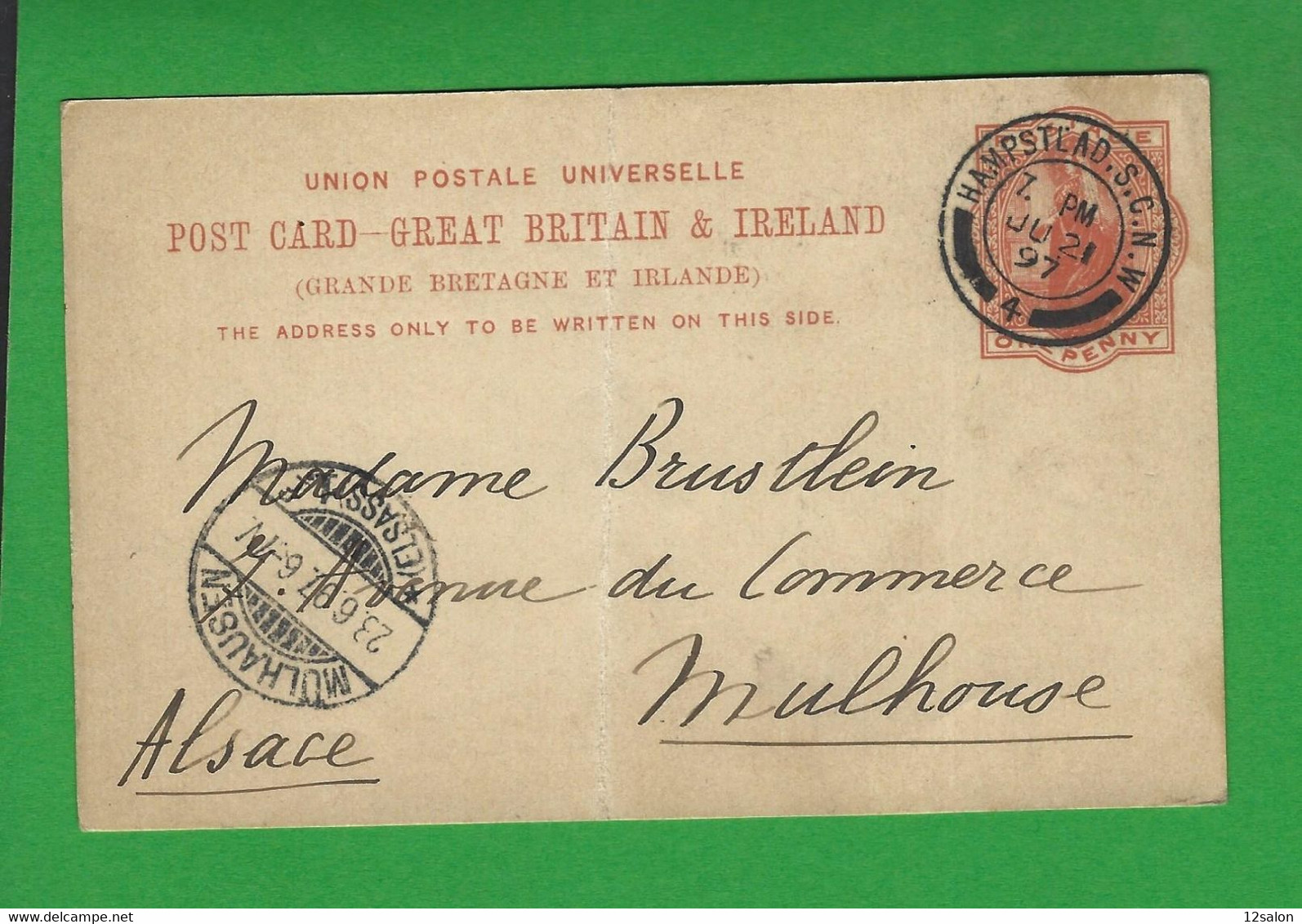 ENTIERS POSTAUX GRANDE BRETAGNE - Entiers Postaux