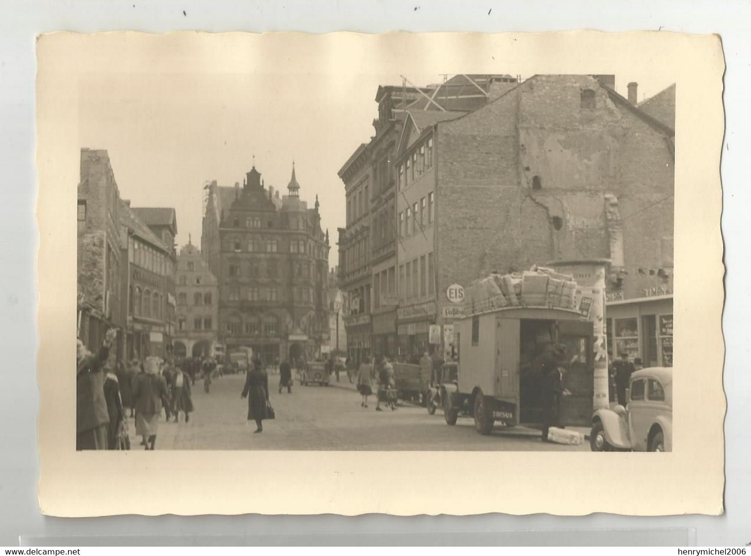 Pologne Poland Silesie Original Handebzug Silesia Lelm Ub Helmsteddt , Camion Car Livraison  Animée Carte Photo - Pologne