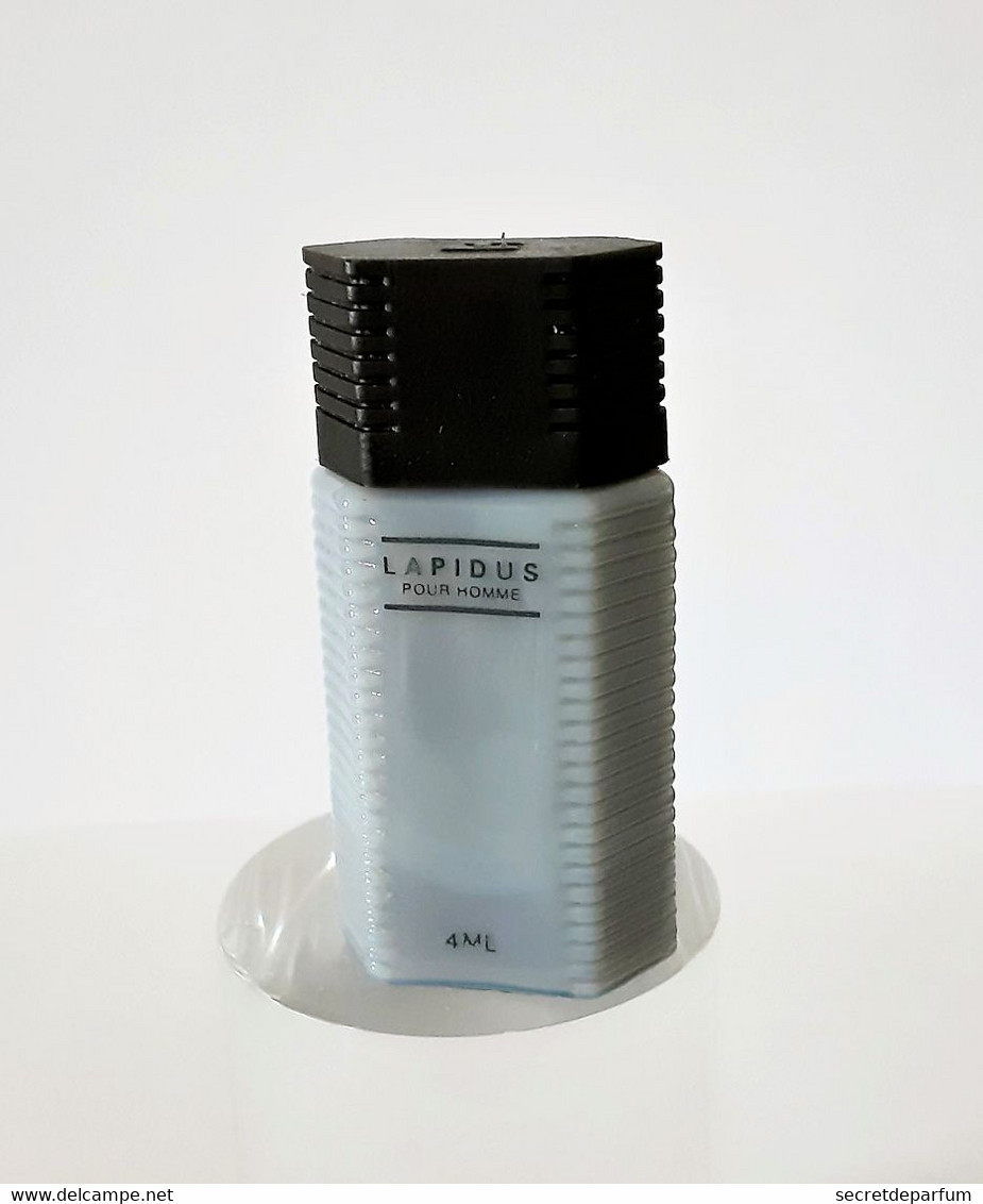 Miniatures De Parfum   LAPIDUS  Pour HOMME De TED LAPIDUS   EDT  4 ML - Miniatures Hommes (sans Boite)