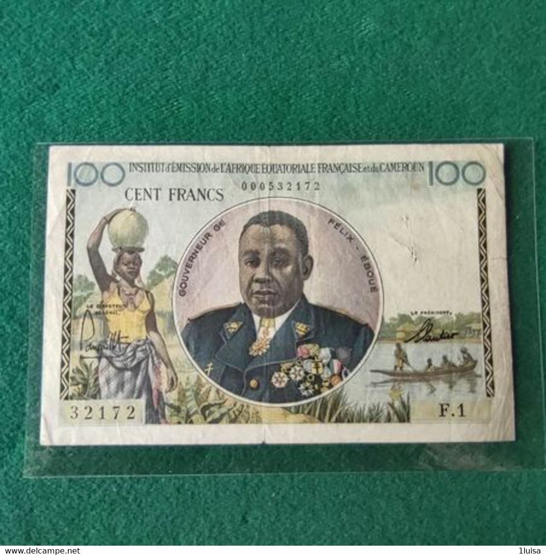 CAMEROUN 100 FRANCS 1957 - Kamerun