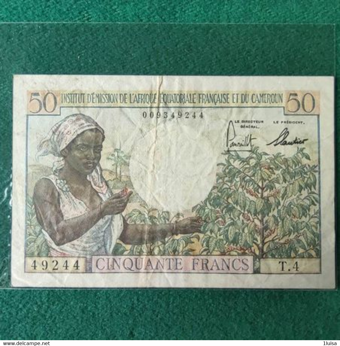 CAMEROUN 50 FRANCS 1957 - Cameroun