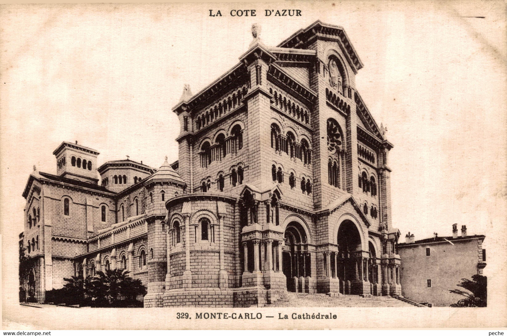 N°88308 -cpa Monaco -la Cathédrale- - Kathedraal Van Onze-Lieve-Vrouw Onbevlekt Ontvangen