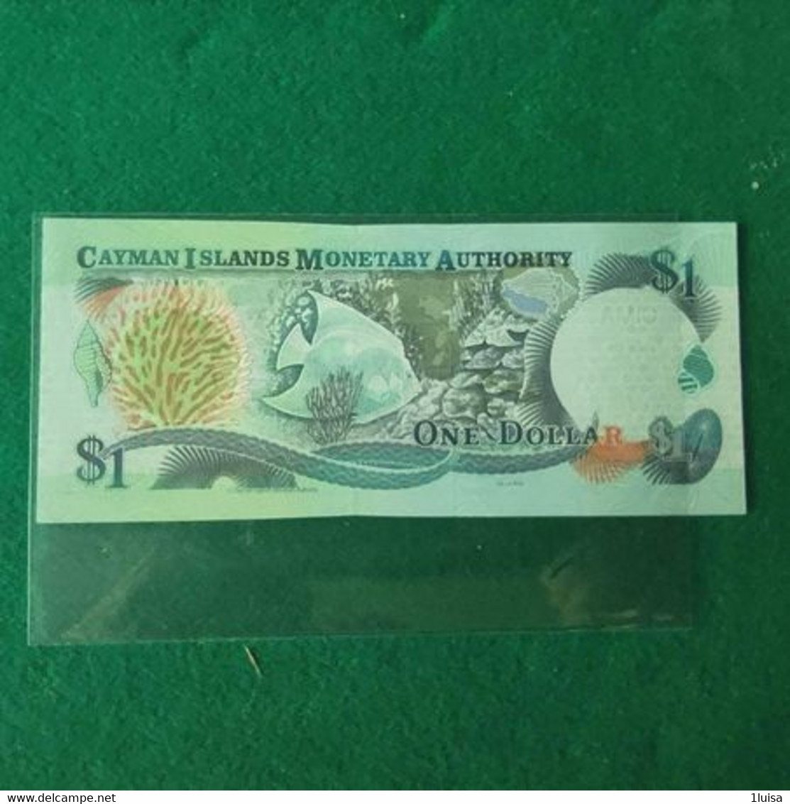 ISOLE CAYMAN 1 DOLLAR 2002 - Isole Caiman