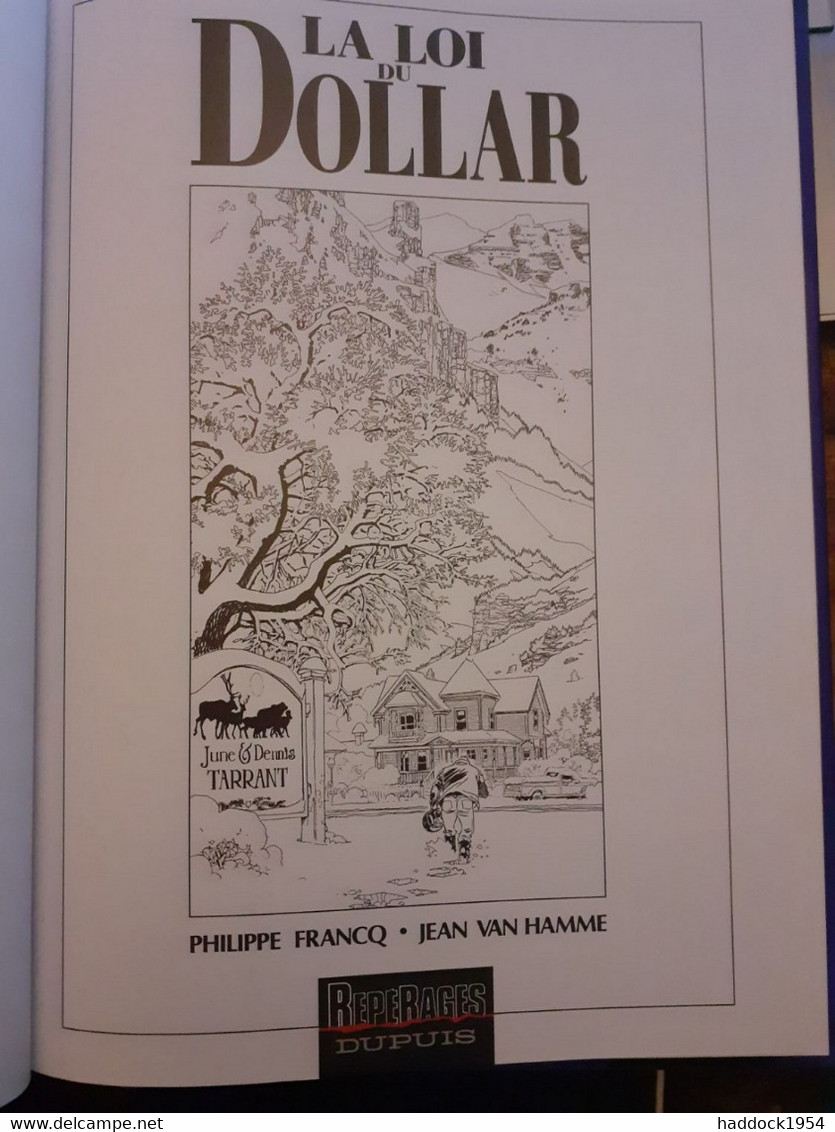 La Loi Du Dollar Largo Winch PHILIPPE FRANCQ JEAN VAN HAMME Dupuis 2005 - Largo Winch