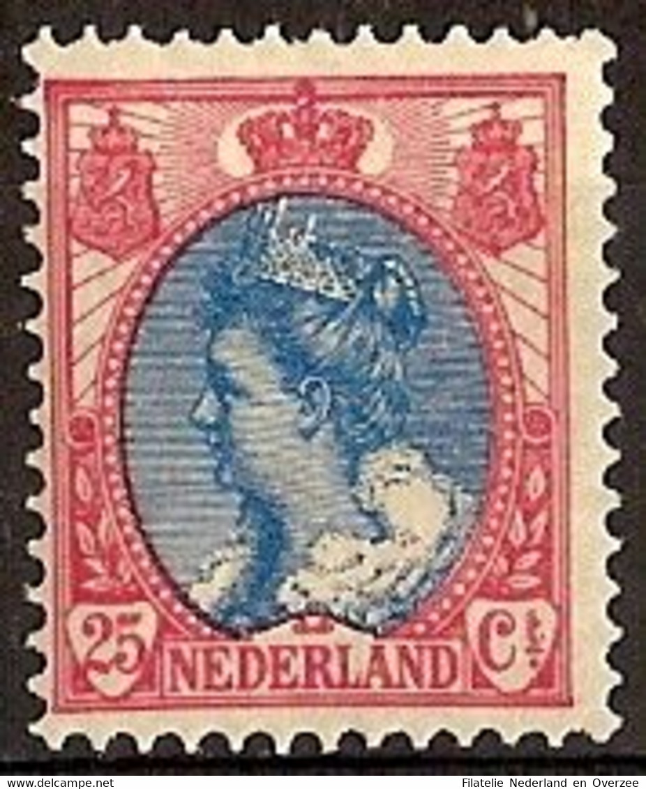 Nederland 1899 NVPH Nr 71 Ongebruikt/MH Koningin Wilhelmina - Unused Stamps