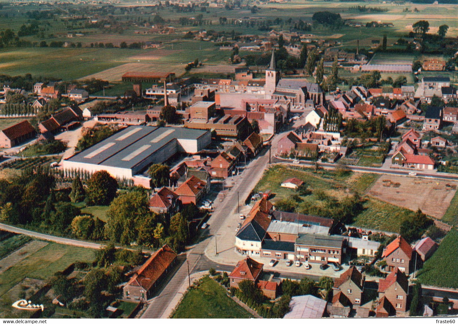 Bocholt - Luchtopname - Dorpskom - Bocholt