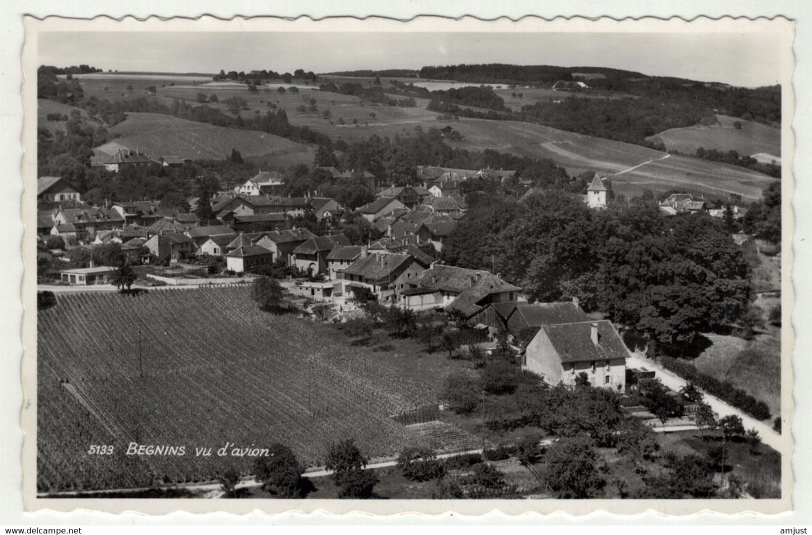 Suisse // Schweiz // Vaud // Begnins, Vue Aérienne - Begnins