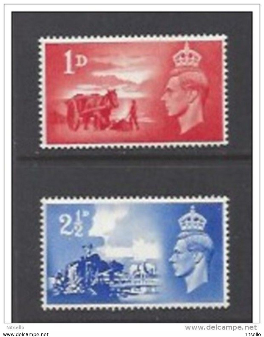LOTE 2220  /// GRAN BRETAÑA 1948 YVERT Nº:239/40 *MH  ¡¡¡ LIQUIDATION !!! - Unused Stamps