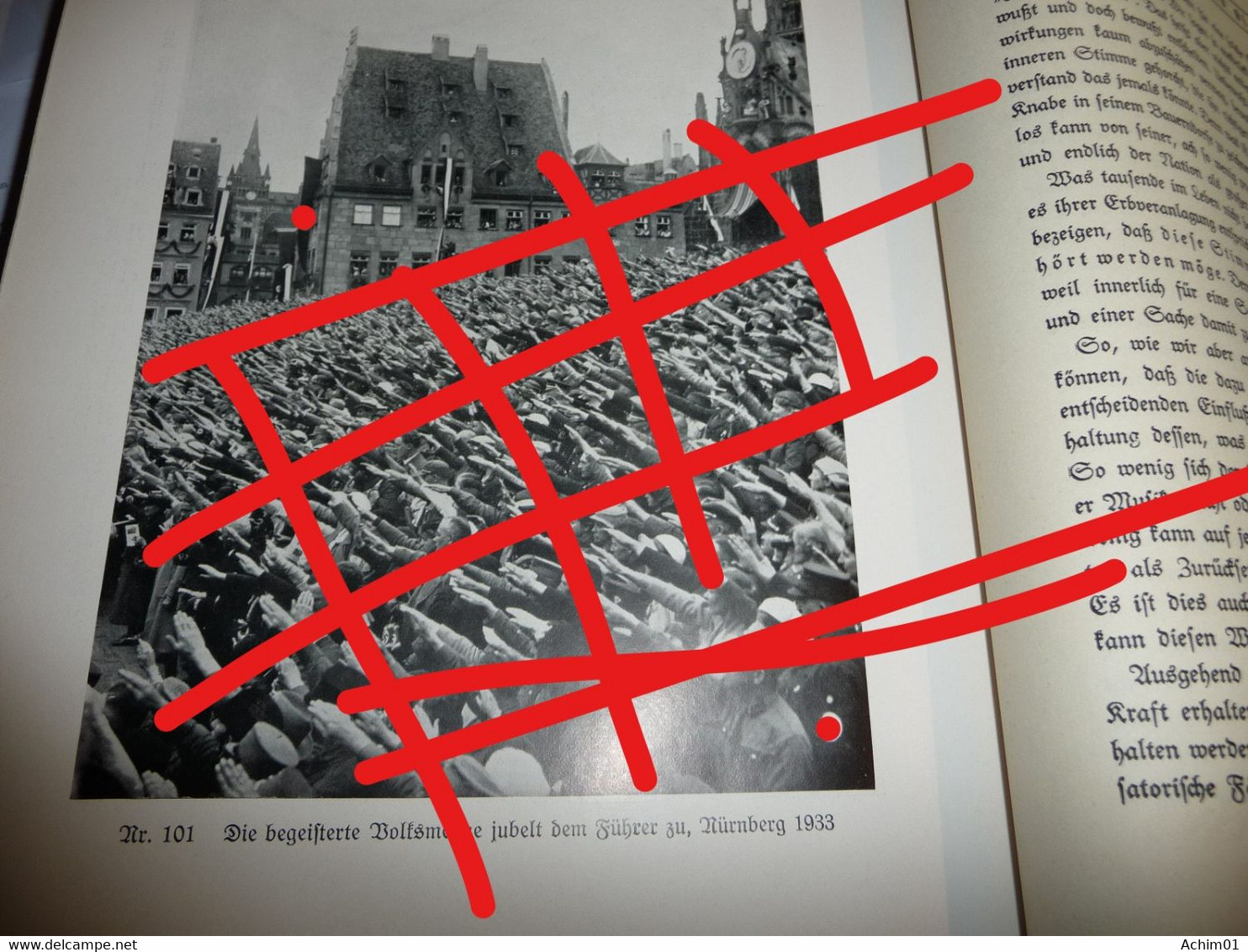 *Das Ehrenbuch des Führers*Heinz Haake (Reichsinspektor der NSDAP)*ALLE Buchmängel auf den Bildern zu sehen*