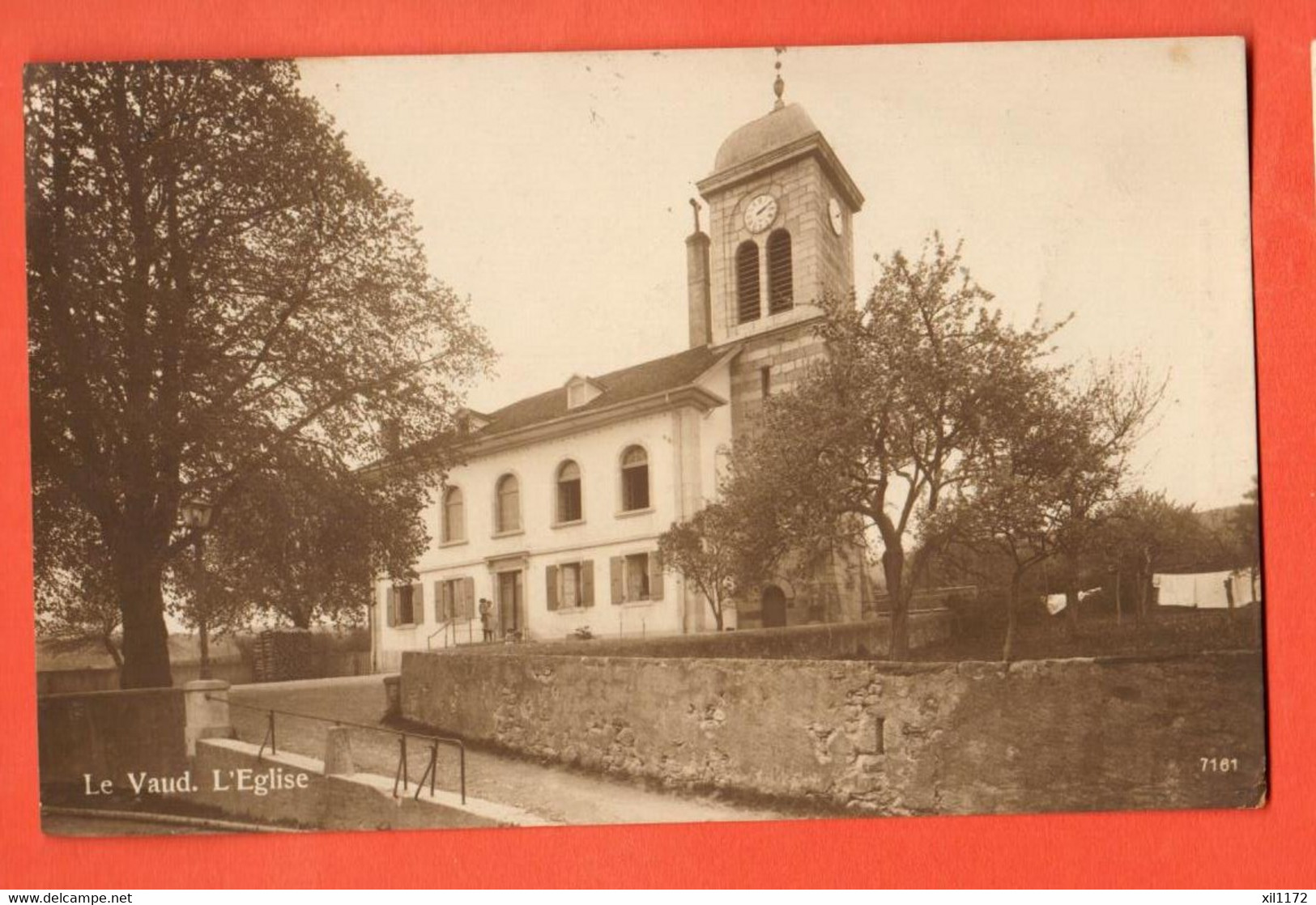 MCF-08 Le Vaud L'Eglise  Circulé 1915    Perrochet 7161 - Le Vaud